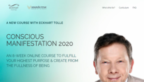 Read more about the article Eckhart Tolle Conscious Manifestation 2020