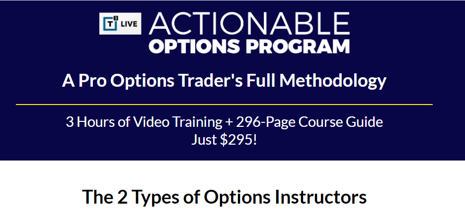 You are currently viewing T3 Live – Actionable Options Program