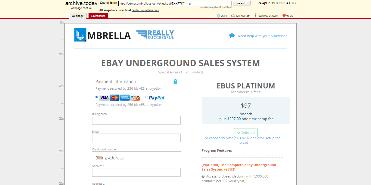 Read more about the article Roger & Barry (eBus) – eBay Underground Sales System