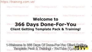 You are currently viewing Mike Shreeve – 366 Days of DFY Client Getting (Template Pack)