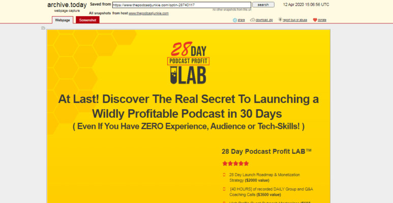 Read more about the article Jamie Atkinson – 28 Day Podcast Profit LAB