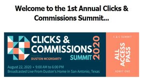 Read more about the article Duston Mc Groarty – Clicks & Commissions Summit 2020