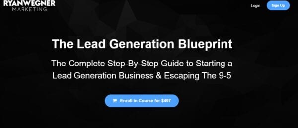 You are currently viewing Ryan Wegner – The Lead Generation Blueprint