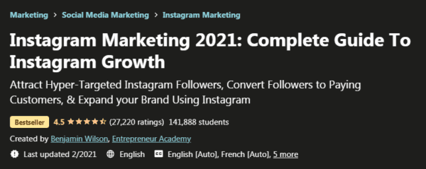 Read more about the article Instagram Marketing 2021 – Complete Guide To Instagram Growth Download