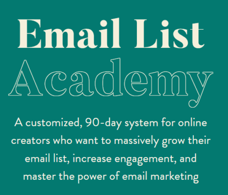 Read more about the article Melissa Griffin – Email List Academy Download