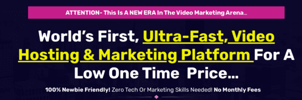 Read more about the article Rudy Rudra – VidJar – World’s First, Ultra-Fast, Video Hosting & Marketing Platform