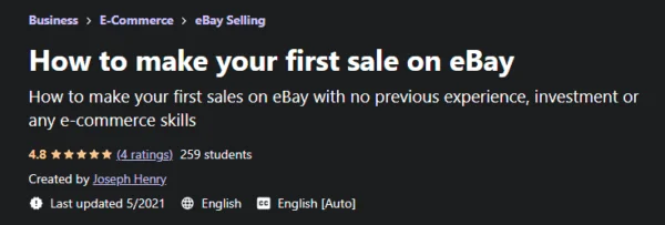 Read more about the article How to make your first sale on eBay
