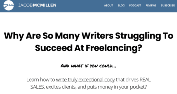 Read more about the article Jacob McMillen – The Internet’s Best Copywriting Course
