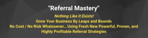 You are currently viewing Jay Abraham – Referral Mastery