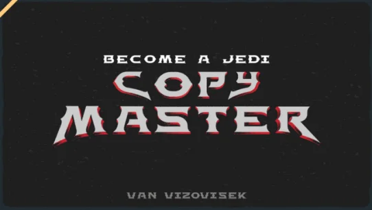 You are currently viewing Van Vizovisek – Become a Jedi Copy Master