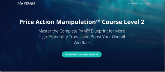 Read more about the article Piranha Profits – Price Action Manipulation Course Level 2