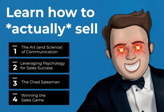 Read more about the article BowTied SalesGuy – The Chad Salesman Course Download