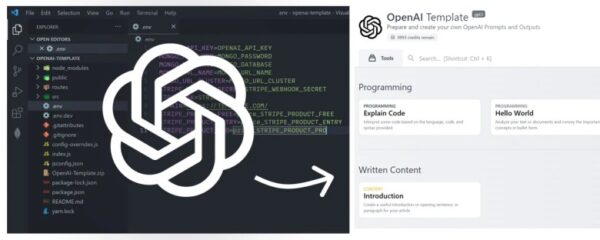 Read more about the article Adrian Twarog – OpenAI Template Starter Kit for ChatGPT / GPT3 Download