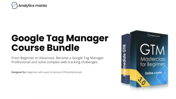 Read more about the article Analytics Mania – Google Tag Manager Course Bundle Download