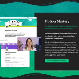 Marie Poulin – Notion Mastery Course Download