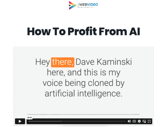 You are currently viewing Dave Kaminski – How To Profit From AI Download