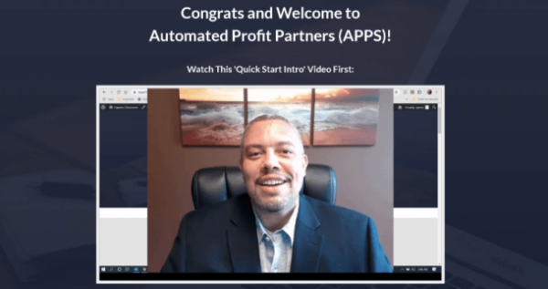 Read more about the article Ron Douglas – Automated Profit Partners (APPS) Download