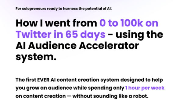 Read more about the article Ole Lehmann – AI Audience Accelerator 2023 Version Update 1 + Update 2 Download