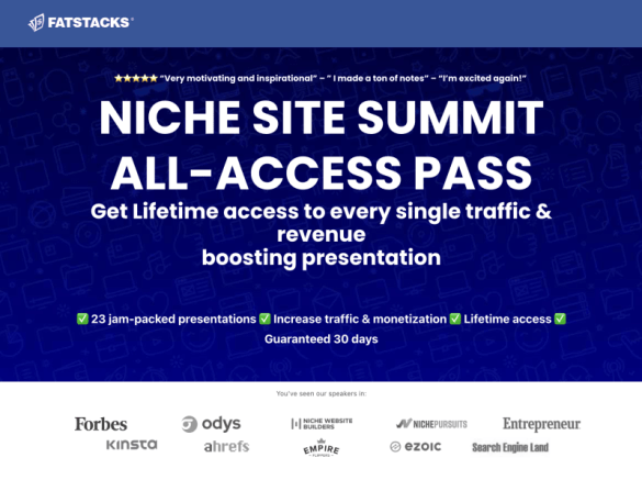 Read more about the article Jon Dykstra – Niche Site Summit Recordings Download