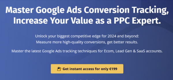 Read more about the article Bob & Miles – Master Google Ads Conversion Tracking (Basic & Advanced) Download