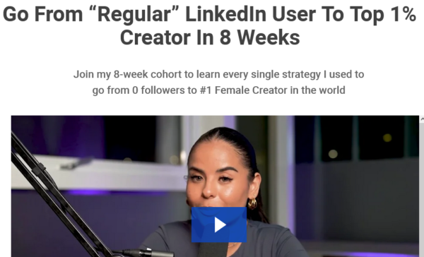 Read more about the article Lara Acosta – Literally LinkedIn (Cohort 1) Download
