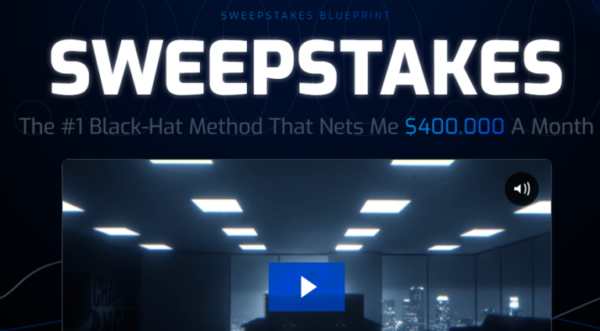 Read more about the article ChapeauNoir – Sweepstakes Blueprint – The #1 Black-Hat Method That Nets Me $400.000 A Month Download