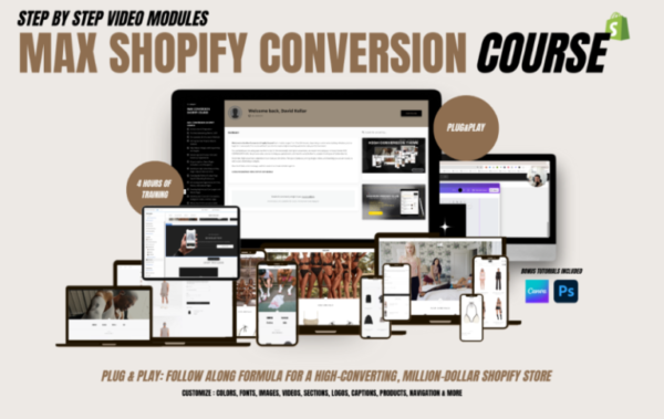 You are currently viewing David Kollar – Max Conversion Shopify Course Download