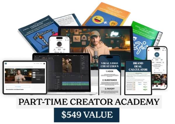 You are currently viewing Part-Time Creator Academy – TMSMedia Download