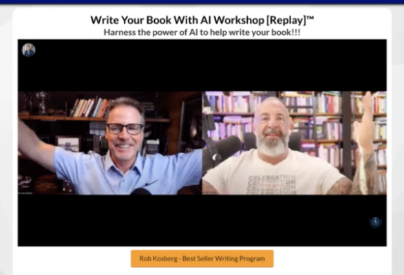 Read more about the article Rob Kosberg – Best Seller Writing Program Download