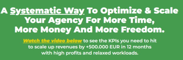 You are currently viewing A Systematic Way To Scale Your Agency And Optimize It (Create your KPI-based Scaling Strategy) Download