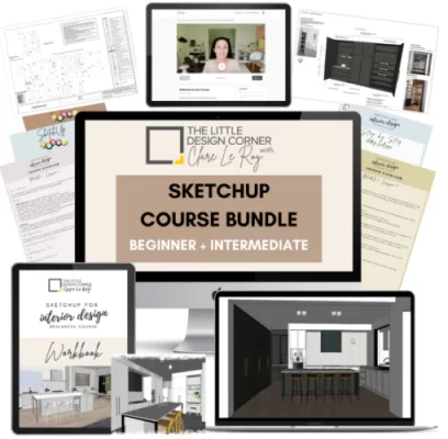 Read more about the article Clare Le Roy – SketchUp Beginner + Intermediate Course Bundle Download