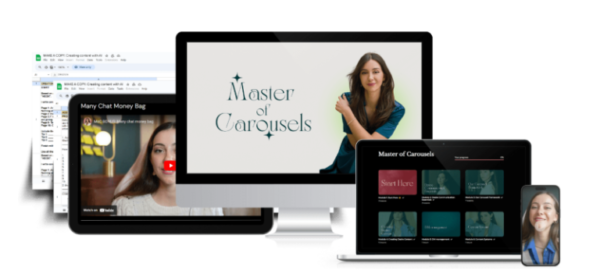 Read more about the article Master of Carousels + Canva Templates Download