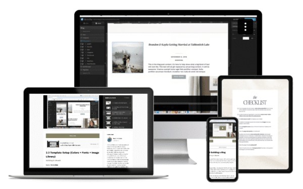 Read more about the article Davey and Krista – Design + Sell Showit Website Templates Download