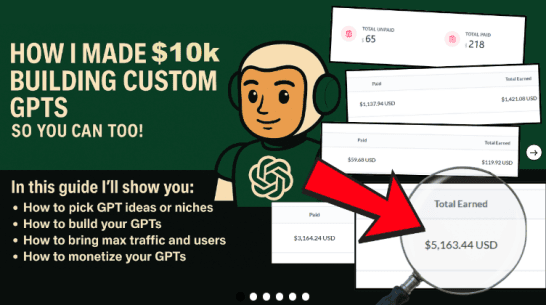 Read more about the article GPTs Money Blueprint – Make Money with GPTs – ChatGPT Store Monetization System Kit Download