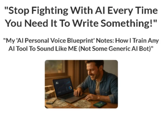 Read more about the article Tony Shepherd – AI Voice Blueprint Download