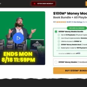 Alex Hormozi $100M Money Models Book Bundle + 12 Play Books Download