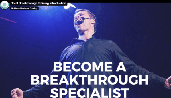 Read more about the article Robbins Madanes Training – Total Breakthrough Training Download