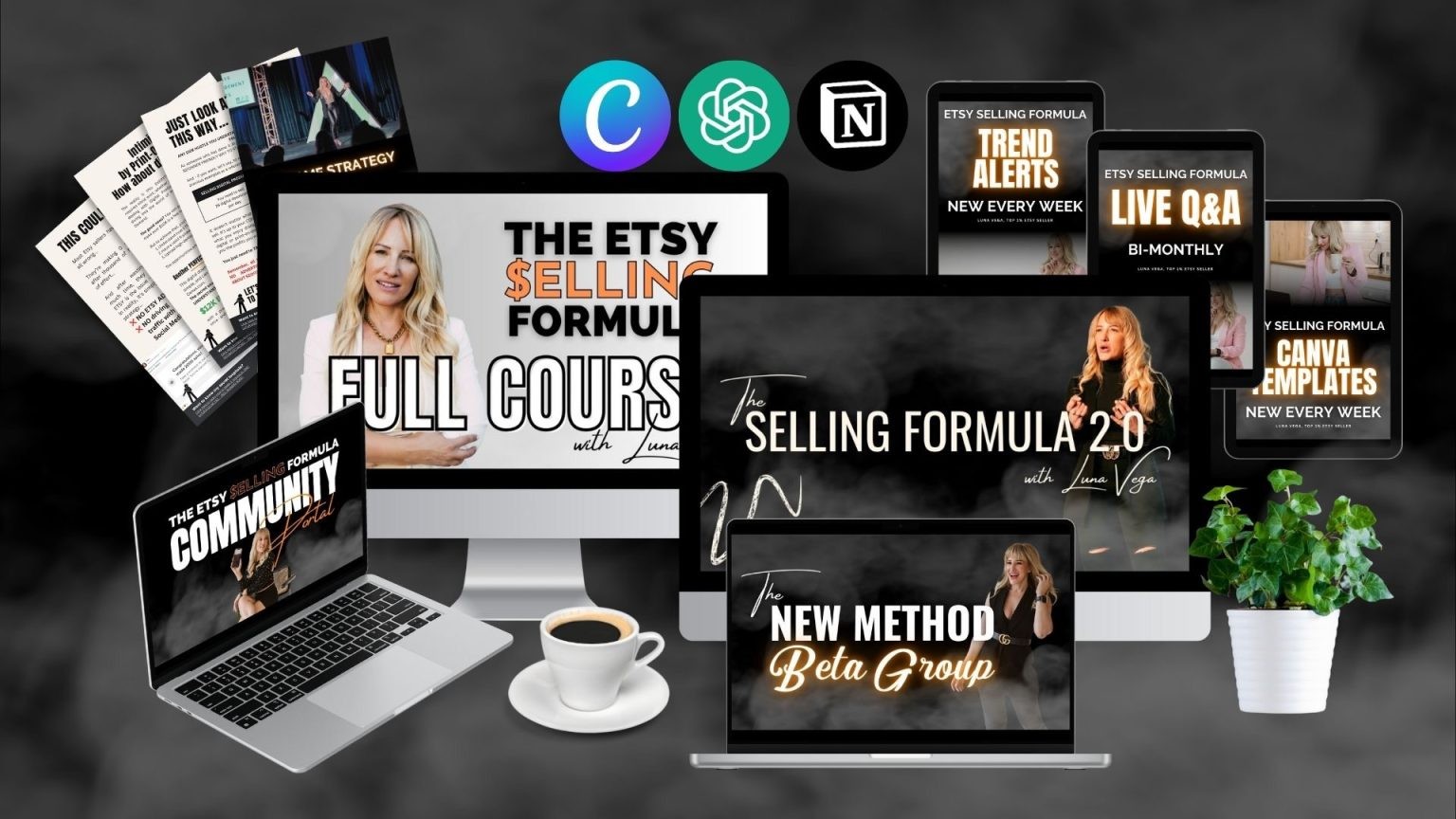 Read more about the article Luna Vegas – The Etsy Selling Formula Download